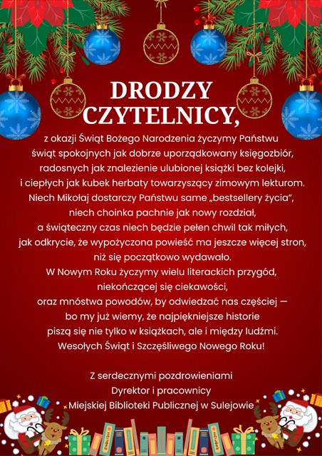 Życzenia świąteczne