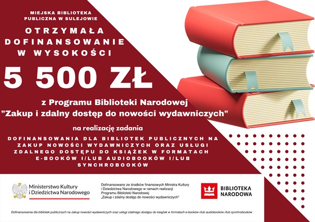 Dotacja na zakup nowości wydawniczych