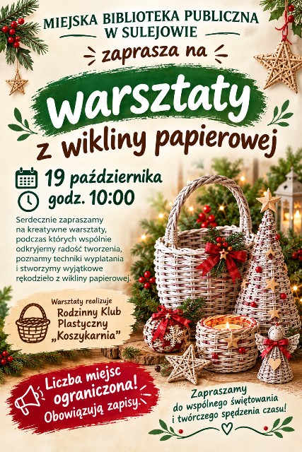 Zapraszamy na warsztaty